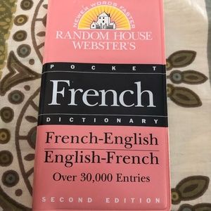 French language pocket dictionary
